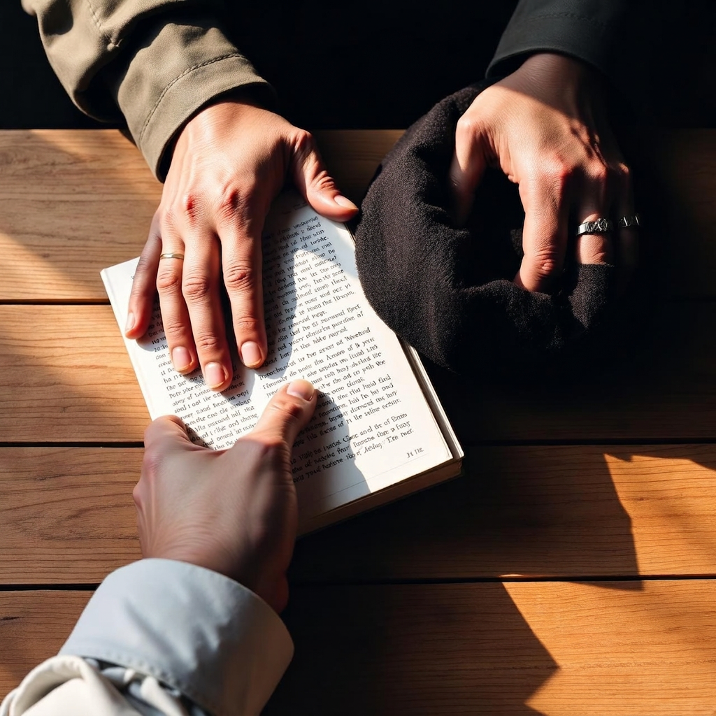 Prayer book and beret